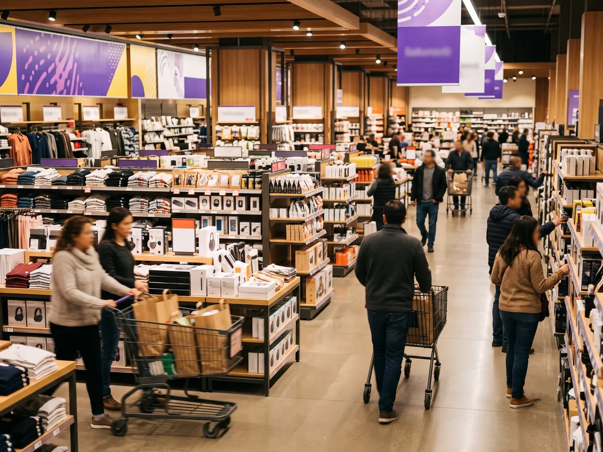 Store during a high-demand sales event